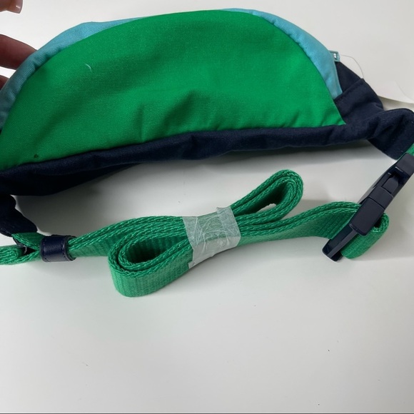 J. Crew Colorblock belt bag blue/green - Picture 5 of 7